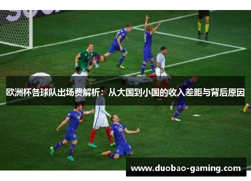 欧洲杯各球队出场费解析：从大国到小国的收入差距与背后原因